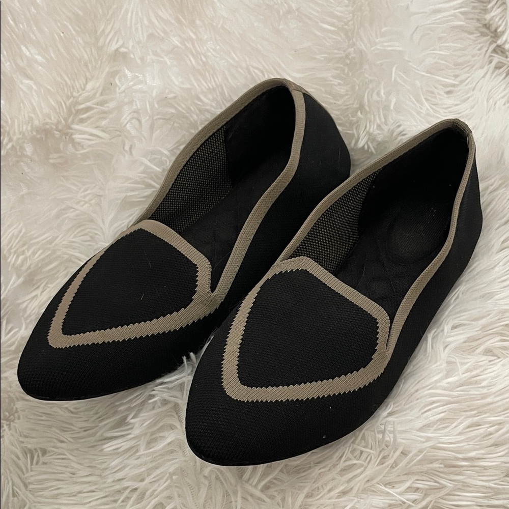 Birdies Black and Tan Loafers